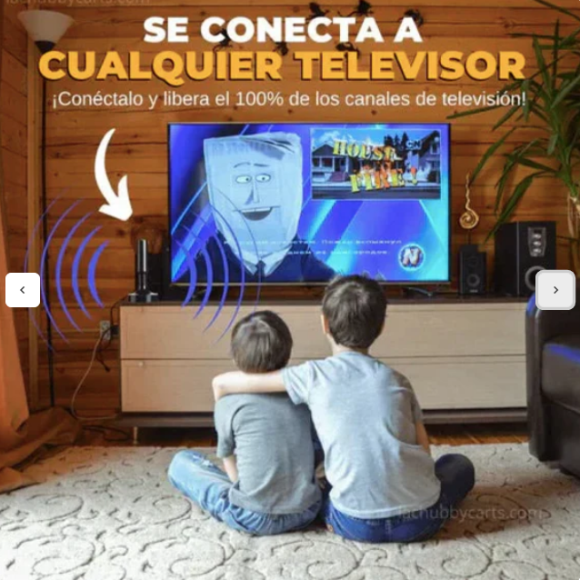 ¡No Más Cables! 📡 Antena HDTV 4K 🔥 Canales Gratis + Envío Navideño 🎅✨